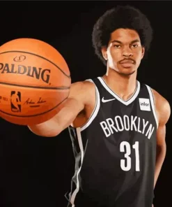 Jarrett Allen Diamond Painting