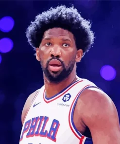Joel Embiid Diamond Painting