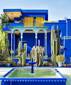 Majorelle Garden Diamond Painting