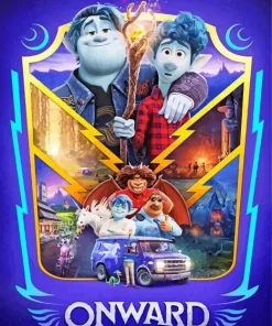 Onward Movie Diamond Painting