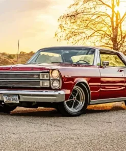 Red Ford Galaxy 66 Diamond Painting