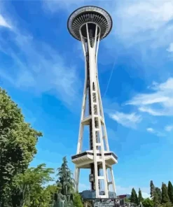 The Space Needle Diamond Painting