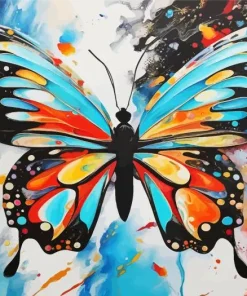 Abstract Butterfly Art Diamond Painting
