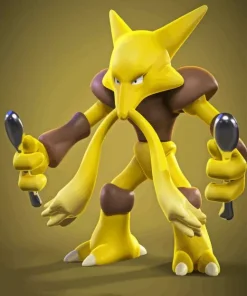 Alakazam Pokemon Character Diamond Painting