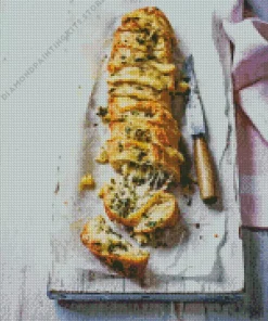 Baguette Garlic Diamond Painting
