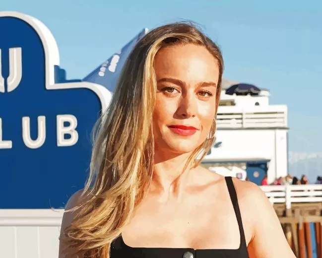 Brie Larson american actress Diamond Dotz Brie Larson American Actress Diamond Painting