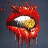 Bullet Lips Art Diamond Painting