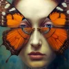 Butterfly Face Diamond Painting