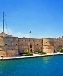 Aragonese Castle Diamond Painting