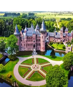 Castle De Haar Diamond Painting