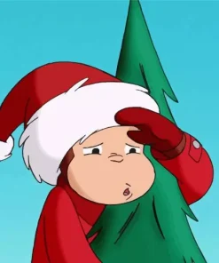 Curious George Royal Monkey Diamond Painting