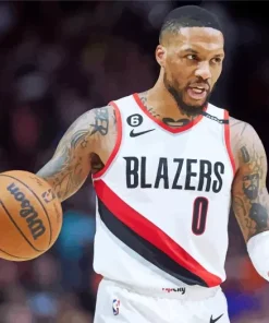 Damian Lillard Diamond Painting