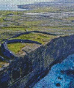 Dun Aonghasa Ireland Diamond Painting