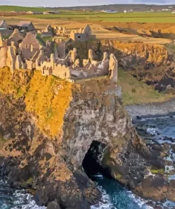 Dunluce Castle Ireland Diamond Painting