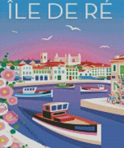 France Ile De Re Diamond Painting