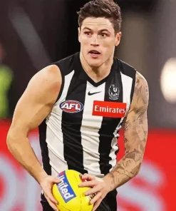 Jack Crisp Collingwood Player Diamond Painting