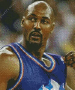 Karl Malone Player Diamond Painting