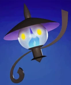 Lampent Pokemon Diamond Painting