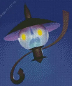 Lampent Pokemon Diamond Painting