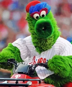 Phillies Phanatic Diamond Painting