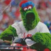 Phillies Phanatic Diamond Painting