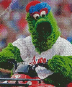 Phillies Phanatic Diamond Painting