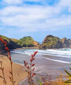 Piha Seascape Diamond Painting
