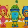 Team Umizoomi Characters Diamond Painting