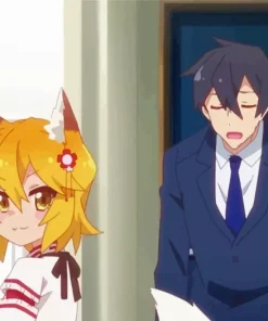 The Helpful Fox Senko Characters Diamond Painting