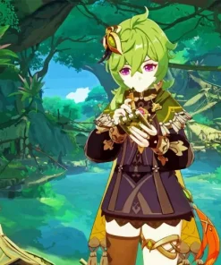 Tighnari Genshin Impact Character Diamond Painting