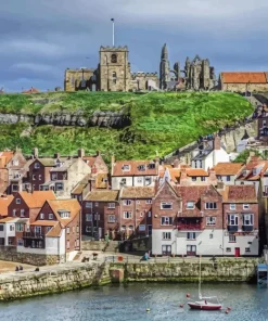 Whitby Harbour Diamond Painting