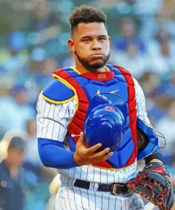 Willson Contreras Player Diamond Painting