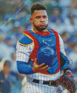 Willson Contreras Player Diamond Painting