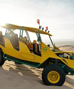 Yellow Buggy Diamond Painting