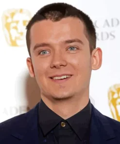 Asa Butterfield Smiling Diamond Painting