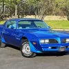Blue 1978 Trans Am Car Diamond Painting