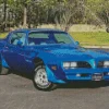 Blue 1978 Trans Am Car Diamond Painting