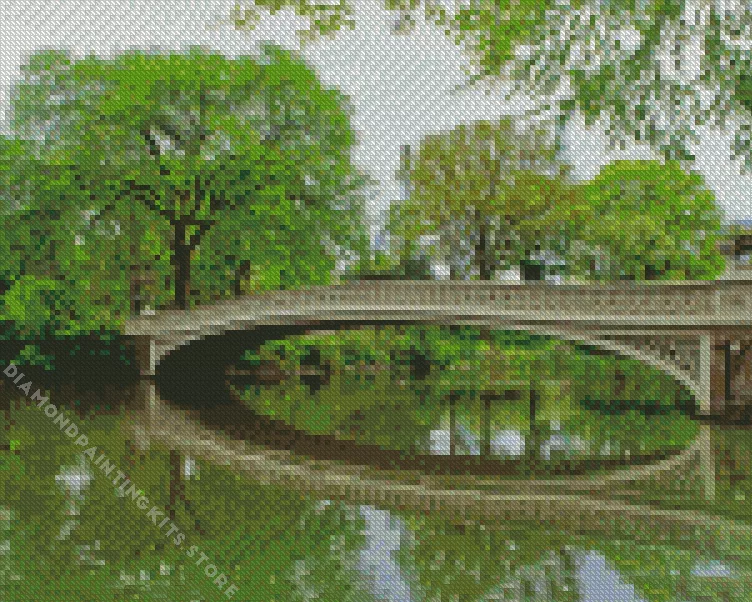 bow bridge Diamond Paints Bow Bridge Diamond Painting