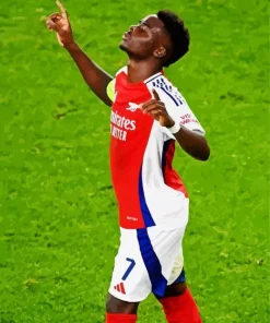 Bukayo Saka Arsenal Player Diamond Painting