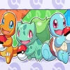 Bulbasaur With Charmander And Squirtle Diamond Painting