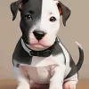 Bull Terrier Puppy Diamond Painting