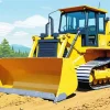 Bulldozer Tractor Diamond Painting