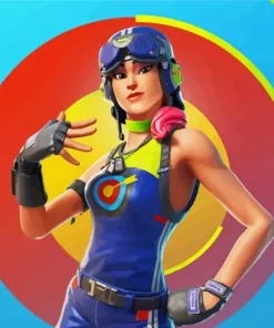 Bullseye Fortnite Diamond Painting