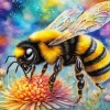 Bumble Bee Diamond Painting
