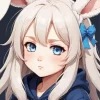 Bunny Girl Animation Diamond Painting
