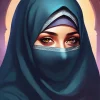 Burka Girl Diamond Painting
