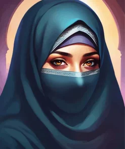Burka Girl Diamond Painting