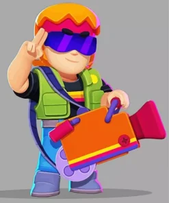 Buster Brawl Stars Diamond Painting