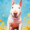 Cute Bull Terrier Diamond Painting