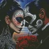 Day Of The Dead Lovers Diamond Painting